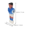 thumbnail image 2 of WEUVEB 8Pcs Replacement Soccer Player Table Football Accessories Plastic Multi Game Enhancement, 2 of 7