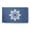 Blue, variant on Simply Daisy 2' x 3' Blue Ikat Mandala Chenille Indoor/Outdoor Rug