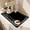 Black-5, variant on Coffee Bar Mat Rubber Dish Drying Mat for Kitchen Counter Coffee Mat for Home Bar Gift Kitchen Mat Coffee Bar Accessories Decorative Coffee Shop Chocolate Dish Drying Pad 16"X 18"