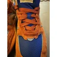 thumbnail image 3 of New Balance Shoes Mens Size 10.5 Rust Orange Suede Oxide Blue Groove Sneakers, 3 of 6