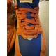 thumbnail image 3 of New Balance Shoes Mens Size 10.5 Rust Orange Suede Oxide Blue Groove Sneakers, 3 of 5