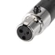 thumbnail image 4 of Mini Adaptador de Conector XLR hembra de 3 pines de enchufe de micrófono, Enchufe de audio de micrófono, 5 unidades, 4 of 4