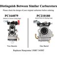 thumbnail image 2 of Carburador Pro Chaser 560BFS para sopladores de mochila Husqvarna 150BT, 350BT, 350BF, 560BTS, 570BTS, 570BFS, 580BTS y 580BFS. Reemplaza a Walbro WYA-44, WYA-56 y WYA-79., 2 of 5