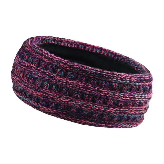 Mistaha Bandeau d'Hiver Chaud pour Femmes, Chauffe-Oreilles Doux, Doublure en Polaire Tricotée, Épais Bandeau pour la Tête