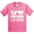 thumbnail image 3 of Inktastic Future Lifeguard Sunglasses Youth T-Shirt, 3 of 5