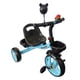 thumbnail image 1 of Triciclo The Baby Shop  con canasto y espejo Azul -, 1 of 5