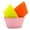 Mix Color, variant on Visland 12 Pcs Silicone Baking Muffin Cups, Reusable Eco-friendly Cupcake Liners Nonstick Muffin Cups Cake Molds Set Standard Size Cupcake Holder