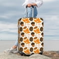 thumbnail image 7 of Naloa Autumn Woodland Characters Elastic Suitcase Protector, Travel Suitcase Protector Cover Fits 18-32in Suitcase(No luggage included)-Medium, 7 of 7