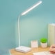 thumbnail image 1 of Lámpara de escritorio LED con brillo ajustable | Lámpara de escritorio portátil plegable con batería recargable USB | Luz nocturna para el cuidado de los ojos | Soporte para teléfono celular |, 1 of 6