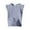 Blue, variant on Kids Tshirt Sleeveless Crew Neck Girls White Shirt Basic Plain Girls T Shirt 3-4 Years