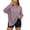 Pink #030, variant on Side Slit Tshirts for Women Long Sleeve Workout Tops Fall Fashion Gym Casual Tees Basic Y2K Clothes Light Gray S