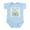 Sky Blue, variant on CafePress - Happy Eid Infant Creeper - Baby Light Bodysuit, Size Newborn - 24 Months