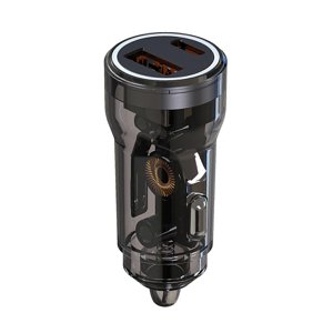 Compatible USB-C Chargeur de voiture 2-Port Adaptateur de voiture de type C 48W Chargeur de voiture rapide Adaptateur_Perfect Gift
