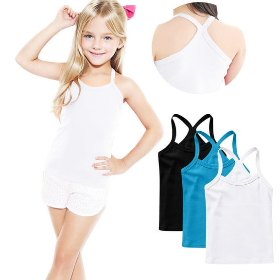 Bovxnpu Boys Girls Tank Tops Undershirt Sleeveless T Shirts Toddler Kids Boys And Girl Fashion Solid Color Soft Sleeveless Bottom Camisole