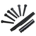 thumbnail image 1 of A Set of Folk Guitar Bone Pins Saddle Nut, 1 of 5