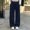 Navy, variant on Liuinsasek Women's Winnter Casual Comfortable Outdoor Sports Pants Solid Color High Waisted Loose With Drawstring And Pocket Pants Straight Leg Sweat Pants