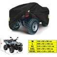 thumbnail image 3 of Housse de VTT Imperméable, Housse de VTT Universelle Robuste 190T Anti-Pluie Anti-Poussière Ripstop pour Véhicule de Plage Extérieur avec Bande Réfléchissante de Nuit, 3 of 8