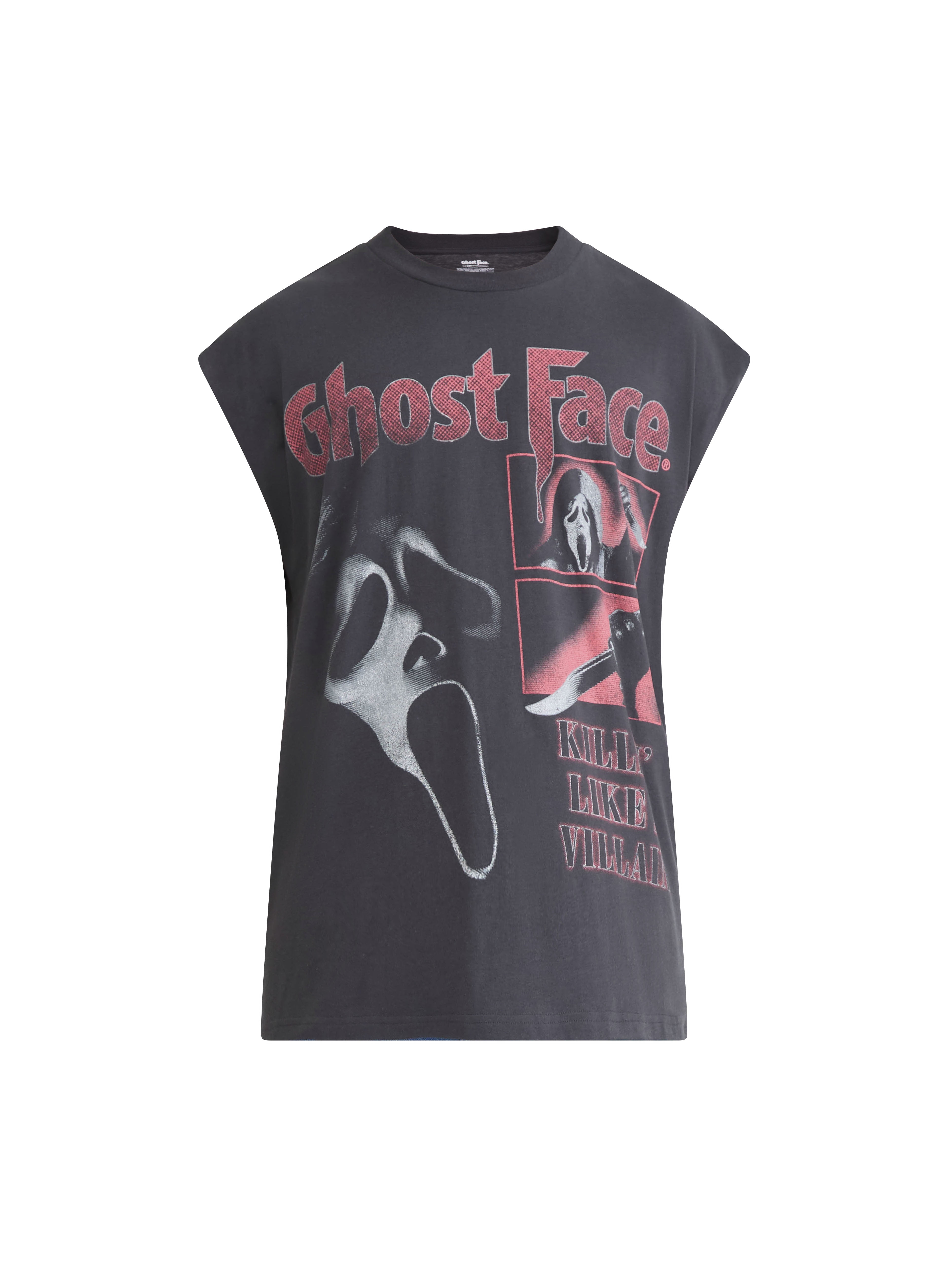 Ghostface Men's and Big Men's Graphic Print Muscle Tank Top, Sizes XS-5XL