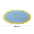 thumbnail image 3 of Washable Cotton Rope Cat Rug, Reversible Round Scratching Mat with Tassels, Vintage Style Pet Bed and Lounger for Indoor Cats, 3 of 7