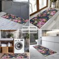 thumbnail image 2 of Pioneer Flower Floral Print Pattern Kitchen Rug Mat,Kitchen Runner Rugs Non Skid Washable,Decorative Kitchen Floor Mats for Kitchen,Sink,Laundry,17"X47", 2 of 5