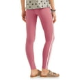 thumbnail image 2 of No Boundaries Juniors' side stripe sueded jersey ankle leggings (prints & solids), 2 of 2