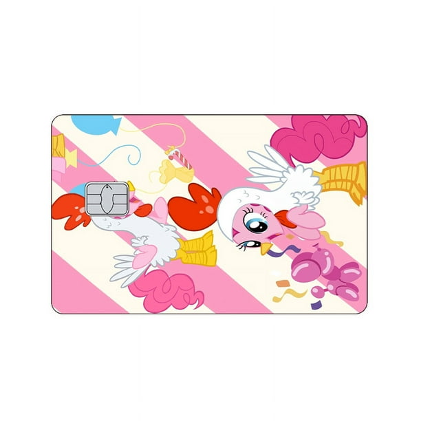 2024 New Anime My Little Pony Kawaii 1Pc Bank Bus Cards Diy