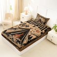thumbnail image 4 of Erosebridal Teens Camping Life Twin Sheet Sets 3pcs,Vintage Rustic Cottage Bedding for Boys Girls,Luxury Bedroom Decor, 4 of 5