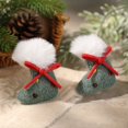 thumbnail image 7 of Qjidjing 2Pcs Christmas Stocking Hanging Ornaments, Xmas Pendant Accessories, for Christmas Tree, Home Wall, Holiday Party Decor, 7 of 7