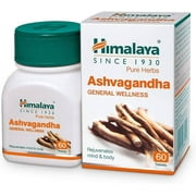 PACK OF 6 X 60 TABLETS Himalaya Wellness Pure Herbs Ashvagandha Tablet