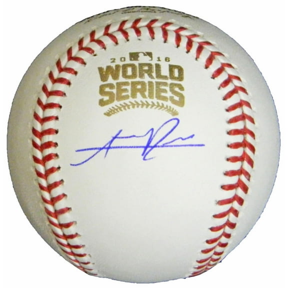 Addison Russell Signed Rawlings Official 2016 World Series MLB Baseball