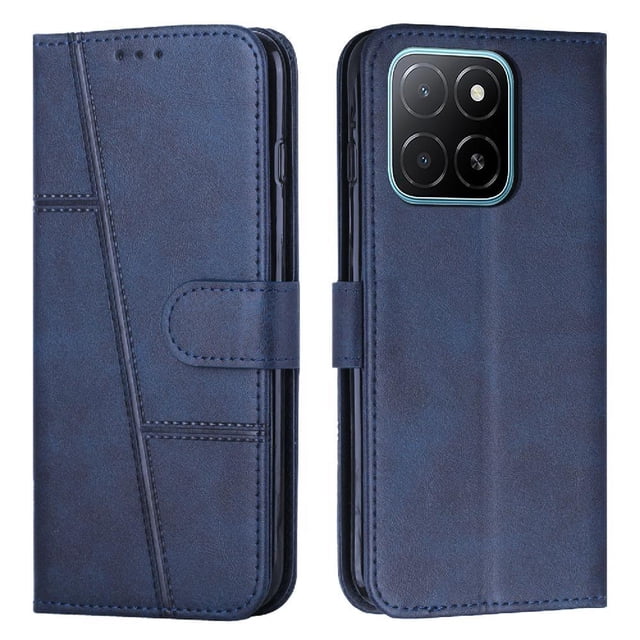 Funda Flip para FOXDOCK Honor X5b Plus 4G – Carcasa delgada y resistente a impactos con soporte para uso diario y profesional