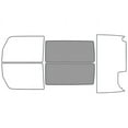 thumbnail image 2 of Rvinyl Window Tint Kit Compatible with Jeep Wrangler 2007-2010 (2 Door) - Back Precut Kit - 50%, 2 of 8