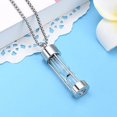 thumbnail image 5 of Eternity Memory Hourglass Urn Necklace Cremation Jewelry Pendants for Women Men +Gift Box+Fill Kits, 5 of 7