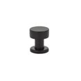 thumbnail image 1 of Bouton d'Armoire de Cadets de 1 Po&44; Noir Plat, 1 of 1
