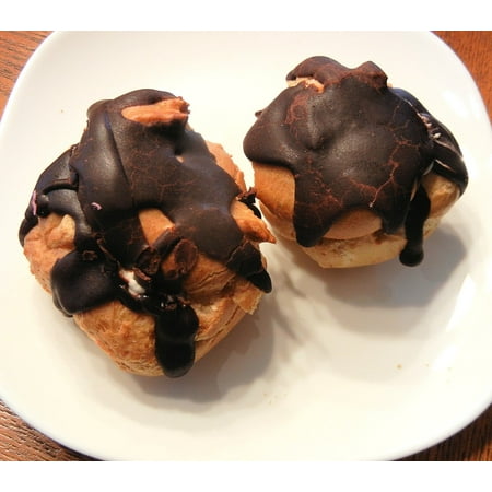 Sugar Whip - LAMINATED POSTER Pastry Whipped Cream Sugar Chocolate Cream Puffs Poster Print 11 x 17