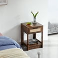 thumbnail image 2 of Modern Nightstand With Drawer 120lbs Load Capacity Easy Assembly Side End Table For Living Room Bedroom, 2 of 9