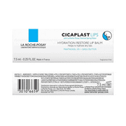 La Roche-Posay Cicaplast Hydration Restore Lip Balm, Fragrance-Free for Dry Lips, 0.25 fl oz