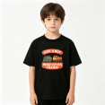 thumbnail image 2 of Just A Boy Who Loves Trains Boys Graphic Tee, Cute Vehicle 100% Cotton Kids Short Sleeve T-Shirt 4-13Y, 2 of 5