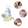thumbnail image 3 of Unique Bargains 1 Pc Stylish Flower Handbag Charm Bag Accessories White, 3 of 5