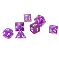 thumbnail image 2 of Juego de Dados Poliédricos ANGGREK Número Claro y Suave 7 Uds para Hombres y Mujeres para Fiestas, 2 of 8