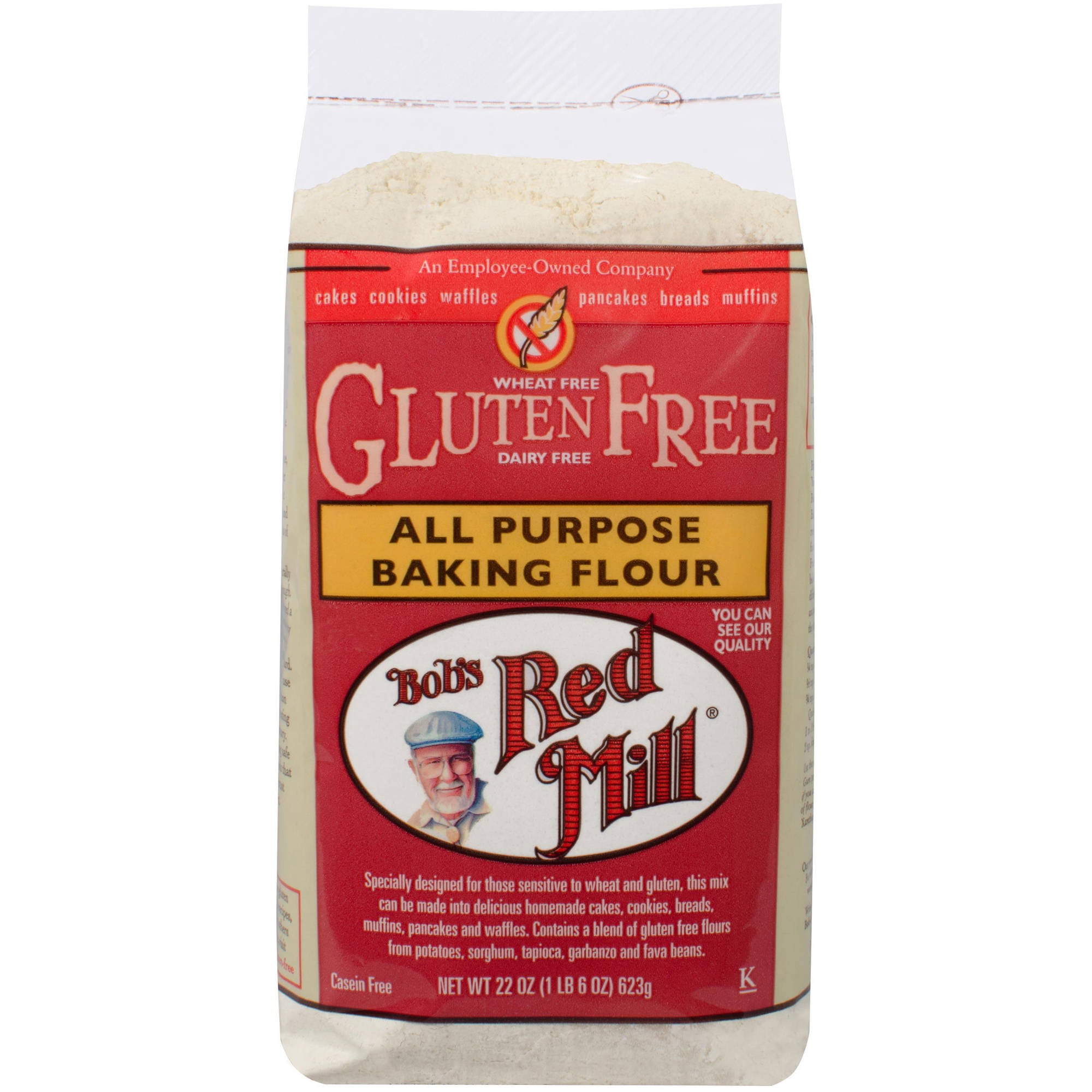 Bob's Red Mill All Purpose Baking Flour, 22 oz (Pack of 4) by Generic