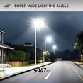 thumbnail image 4 of Farol solar Adewalk 6000 W 7000 K con sensor de movimiento, paquete de 2, 4 of 7