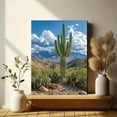 thumbnail image 6 of Giant Saguaro Cactus Desert Landscape Canvas Print/Wall Art， Suitable for Living Room， Bedroom， Office， Dining Room， and Hallway Decoration., 6 of 8