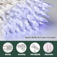 thumbnail image 2 of Cadena de luces LED LAMPHOME 100 Mini LED blancas de 6,6 m, 2 of 8