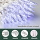 thumbnail image 2 of Cadena de luces LED LAMPHOME 100 Mini LED blancas de 6,6 m, 2 of 8