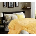 thumbnail image 2 of Chanasya Shaggy Longfur Faux Fur Throw Blanket - Snuggly Fuzzy Lightweight Plush Sherpa Fleece Microfiber Blanket - For Couch Bed Chair Photo Props (60x70 Inches) Yellow, 2 of 5