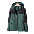 thumbnail image 1 of Hooded Assault Coat Spring And Autumn Fashion Brand Work Jacket Outdoor Men's And Women's Waterproof Clothes, 1 of 3