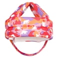 thumbnail image 4 of Casco protector para niños, gorro para niños, para todas las estaciones, con absorción de impactos, gorro protector de dibujos animados para niños de Rojo Púrpura Naranja, 4 of 8
