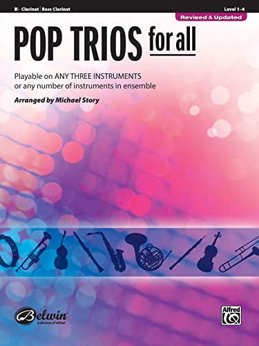 Trios Pop pour Tous, Clarinette B-flat, Clarinette Basse (pour Toutes les Séries)