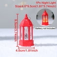 thumbnail image 3 of Farol de Navidad, adornos navideños para el hogar, regalo de Navidad 2024, adornos para árboles de Navidad, Año Nuevo 2025, 3 of 5